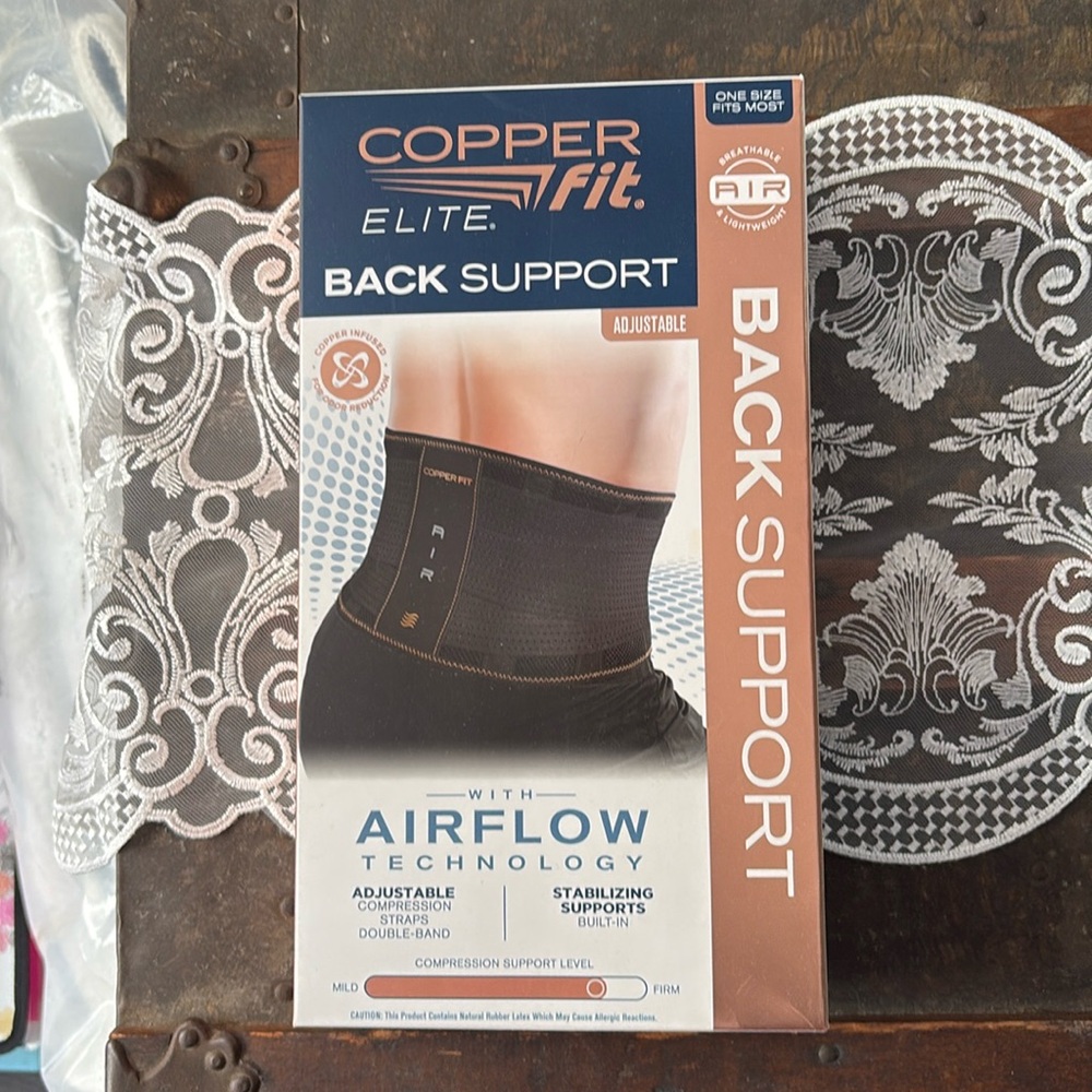 Back support brand new never open